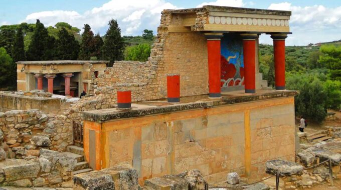 Knossos Archaeological Site, Crete